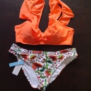 2 piece bathing suit XL